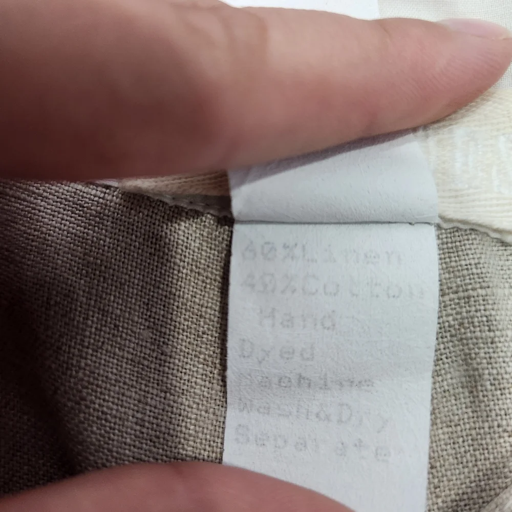CP Shades Linen Cotton Blend High Waist Shorts size XS